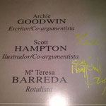 Autógrafo Ariel Olivetti