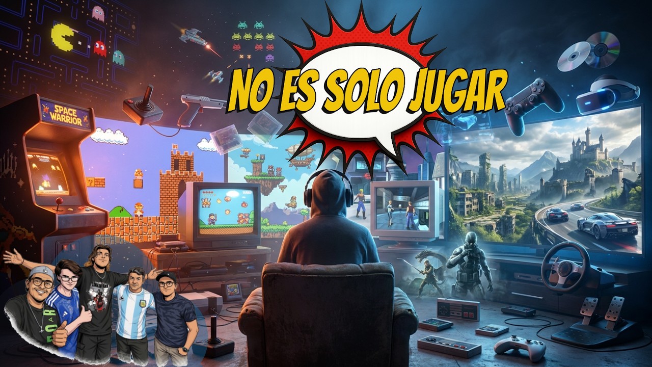 La historia de los videojuegos: desde Pong hasta las grandes obras modernas